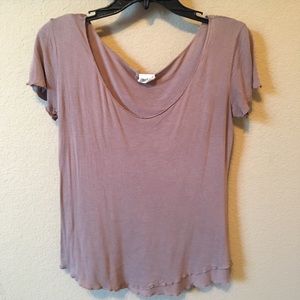 Essential’s by Full Tilt tan short sleeve top